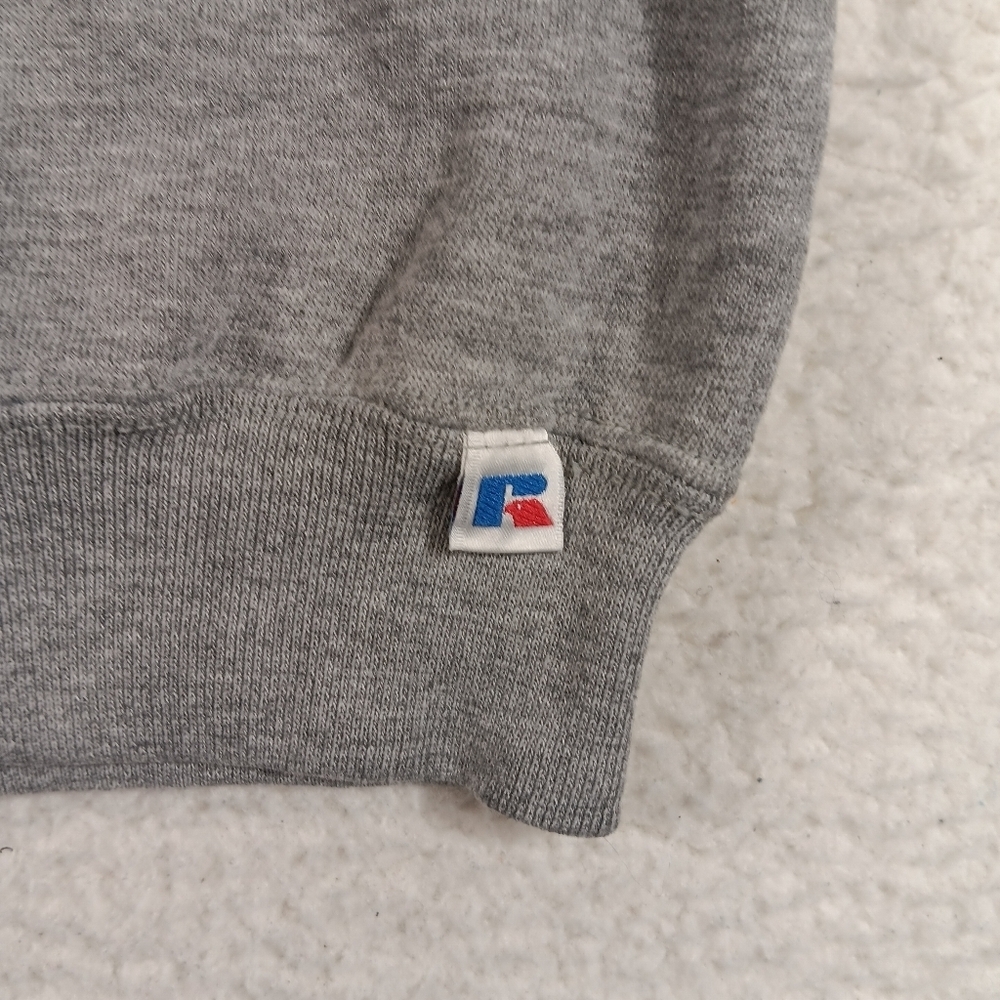 Vintage 90s Russell Athletic Sweatshirt Mens Large Gray Princeton University - Picture 5 of 11